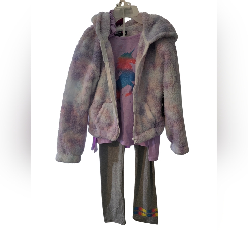 Limited Too Purple and Gray Kids Matching Set